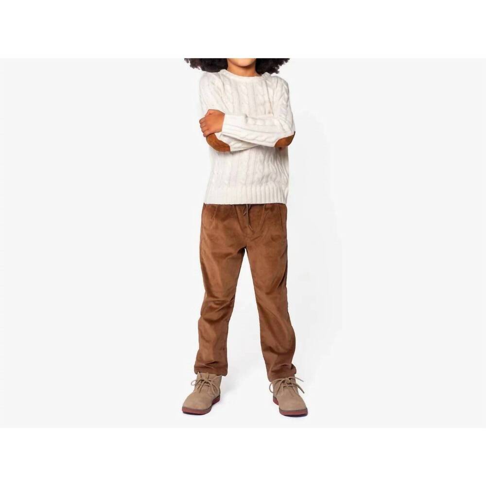 NEW APPAMAN kid's club pants in british khaki